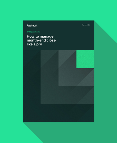 Ebook "CFO tips and tricks:
How to manage month-end close like a pro"